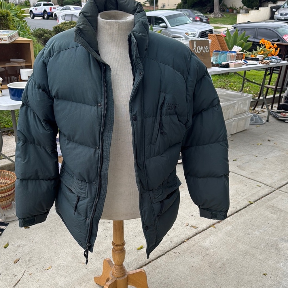 Vintage Unisex mountain hard wear down jacket